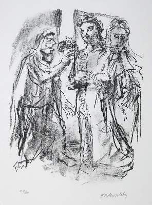 Bild Nr.1: 126-3846 Kokoschka, Oskar: (Künstlergraphik)