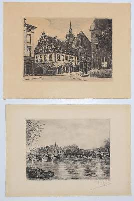 Bild Nr.2: 126-3887 Konvolut: (Künstlergraphik)