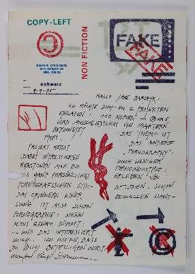 Bild Nr.4: 126-3959 Sammlung: (Künstlergraphik, Mail Art)