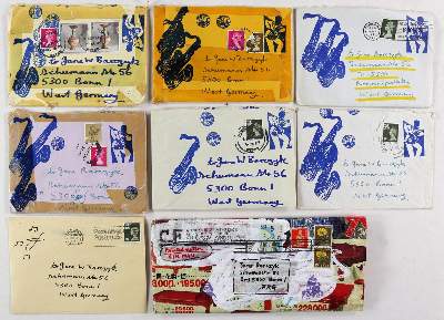 Bild Nr.2: 126-3960 Sammlung von: (Künstlergraphik, Mail Art)
