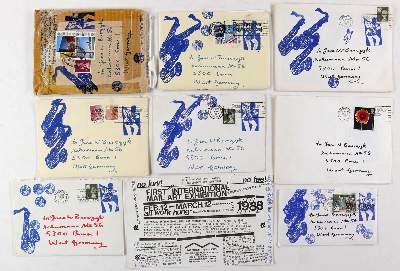 Bild Nr.3: 126-3960 Sammlung von: (Künstlergraphik, Mail Art)
