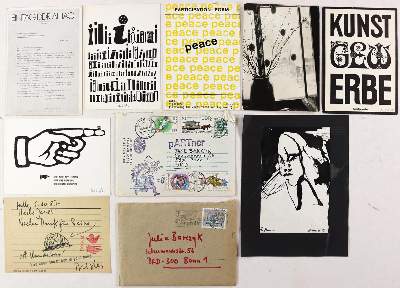 Bild Nr.1: 126-3961 Sammlung von: (Künstlergraphik, Mail Art)