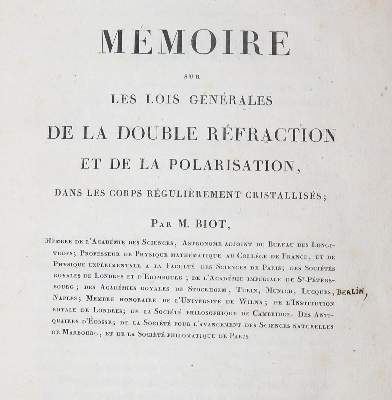 Bild Nr.1: 126-40 Biot,(J.B.).: (Aus der Sammlung Professor Dr.Dr.Johannes Büttner Teil 1)
