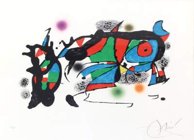 Bild Nr.1: 126-4015 Miro, Joan: (Künstlergraphik)