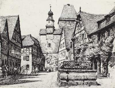 Bild Nr.2: 126-4035 Müller, Erich Martin: (Künstlergraphik)