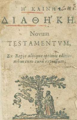Bild Nr.1: 126-409 Biblia graece.: (Bibeln)
