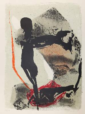 Bild Nr.1: 126-4275 Santomaso, Giuseppe: (Künstlergraphik)