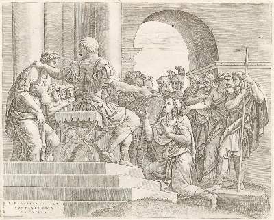 Bild Nr.1: 126-4309 Scultori, Diana gen. Mantovana: (Künstlergraphik)