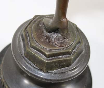 Bild Nr.4: 126-4318 Bronze Tänzerin: (Künstlergraphik, Skulpturen - Plastiken)