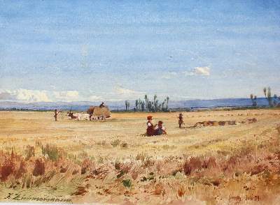 Bild Nr.1: 126-4483 Zimmermann, Friedrich: (Künstlergraphik)
