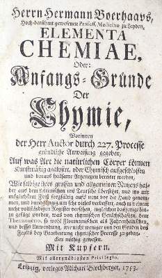 Bild Nr.1: 126-46 Boerhaave,H.: (Aus der Sammlung Professor Dr.Dr.Johannes Büttner Teil 1)