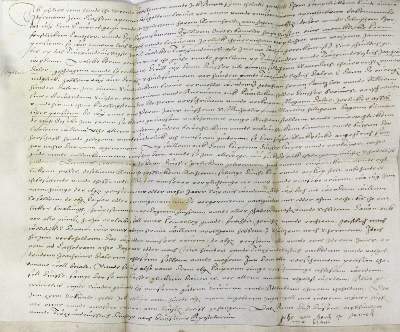 Bild Nr.1: 126-485 Erbkaufbrief.: (Handschriften, Geseke)