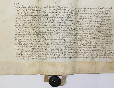 Bild Nr.1: 126-486 Kaufbrief: (Handschriften, Geseke)