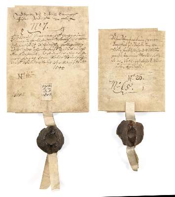Bild Nr.1: 126-488 Notariatsinstrumente.: (Handschriften, Geseke)