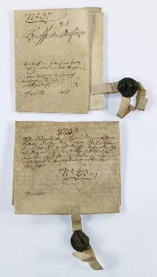 Bild Nr.2: 126-488 Notariatsinstrumente.: (Handschriften, Geseke)