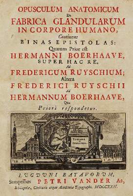 Bild Nr.1: 126-49 Boerhaave,H.: (Aus der Sammlung Professor Dr.Dr.Johannes Büttner Teil 1)