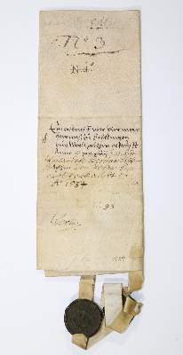 Bild Nr.1: 126-504 Kaufbrief.: (Handschriften, Werl)