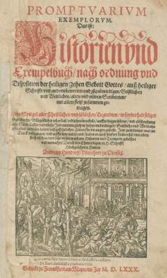 Bild Nr.1: 126-513 Hondorff,A.: (Alte Drucke, Handschriften und Theologie)
