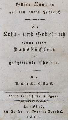 Bild Nr.2: 126-526 Jais,Ä.: (Alte Drucke, Handschriften und Theologie)
