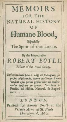 Bild Nr.1: 126-54 Boyle,R.: (Aus der Sammlung Professor Dr.Dr.Johannes Büttner Teil 1)