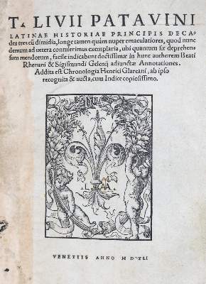Bild Nr.1: 126-540 Livius,T.: (Alte Drucke, Handschriften und Theologie)