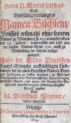 Bild Nr.1: 126-549 Wegener,G.: (Luther)