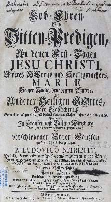 Bild Nr.1: 126-567 Nitribitt,L.: (Alte Drucke, Handschriften und Theologie)
