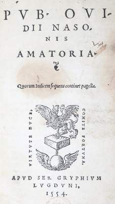 Bild Nr.1: 126-572 Ovidius,N.P.: (Alte Drucke, Handschriften und Theologie)