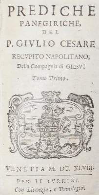 Bild Nr.1: 126-597 Recupito,G.C.: (Alte Drucke, Handschriften und Theologie)