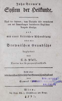 Bild Nr.1: 126-61 Brown,J.: (Aus der Sammlung Professor Dr.Dr.Johannes Büttner Teil 1)