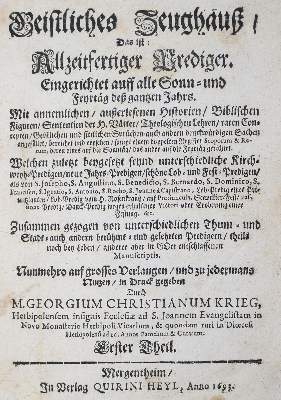 Bild Nr.1: 126-615 Sammlung: (Alte Drucke, Handschriften und Theologie)