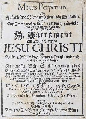 Bild Nr.1: 126-616 Sammlung: (Alte Drucke, Handschriften und Theologie)