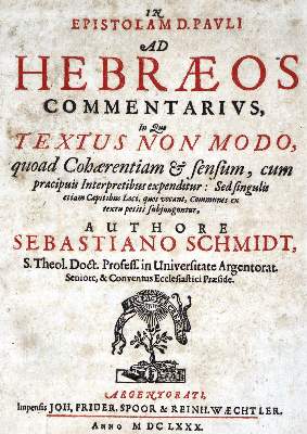 Bild Nr.1: 126-627 Schmidt,S.: (Alte Drucke, Handschriften und Theologie)