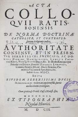 Bild Nr.1: 126-646 (Tanner,A.).: (Alte Drucke, Handschriften und Theologie)