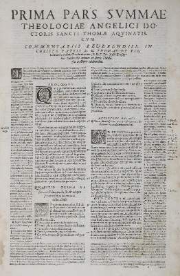 Bild Nr.1: 126-649 Thomas von Aquin.: (Alte Drucke, Handschriften und Theologie)