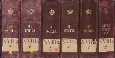 Bild Nr.1: 126-664 Gothaische Genealogische Hofkalender.: (Genealogie und Heraldik)