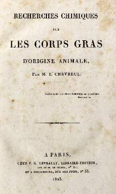 Bild Nr.1: 126-72 Chevreul,M.E.: (Aus der Sammlung Professor Dr.Dr.Johannes Büttner Teil 1)