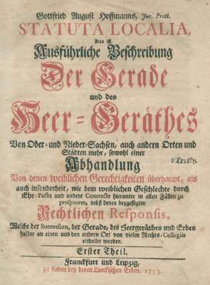 Bild Nr.1: 126-722 Hoffmann,G.A.: (Juridica und Kriminologie)