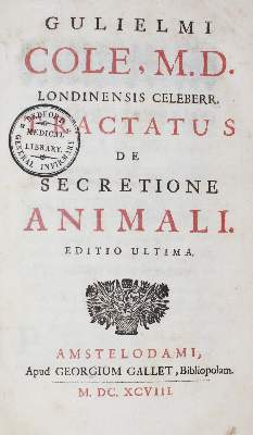 Bild Nr.1: 126-77 Cole,W.: (Aus der Sammlung Professor Dr.Dr.Johannes Büttner Teil 1)