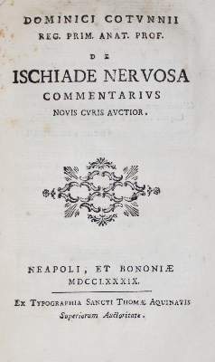Bild Nr.1: 126-79 Cotugno,D.: (Aus der Sammlung Professor Dr.Dr.Johannes Büttner Teil 1)
