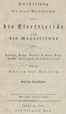 Bild Nr.1: 126-8 Ampere,(A.M.) u. J.Babinet.: (Aus der Sammlung Professor Dr.Dr.Johannes Büttner Teil 1)