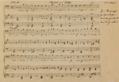 Bild Nr.1: 126-812 Müller, Carl.: (Musik, Handschrift)
