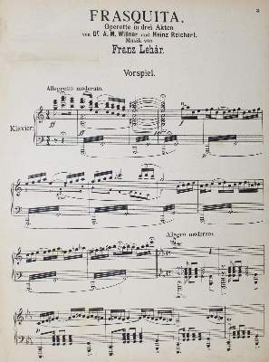 Bild Nr.2: 126-813 Lehar,F.: (Musik)
