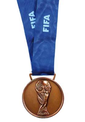 Bild Nr.2: 126-854 Bronzemedaille: (Sport, Fussball)