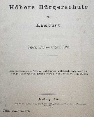 Bild Nr.2: 126-862 Schulprogramme.: (Studentika und Hochschulen)
