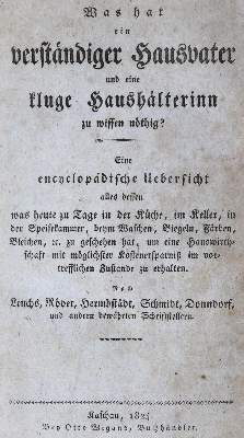 Bild Nr.2: 126-891 Was hat ein verständiger: (Küche und Haushalt, Haushalt)
