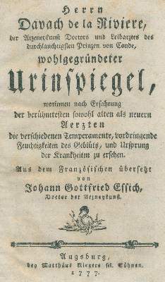 Bild Nr.1: 126-90 Davach de la Riviere,(J.).: (Aus der Sammlung Professor Dr.Dr.Johannes Büttner Teil 1)