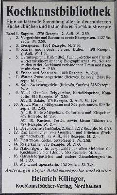 Bild Nr.2: 126-913 Kochkunstbibliothek.: (Küche und Haushalt, Kochbücher)