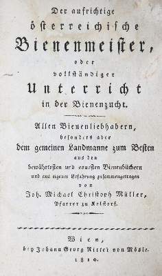 Bild Nr.1: 126-938 Müller,J.M.: (Land- und Forstwirtschaft, Tierhaltung, Imkerei)