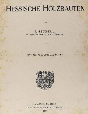 Bild Nr.1: 126-948 Bickell,L.: (Architektur)